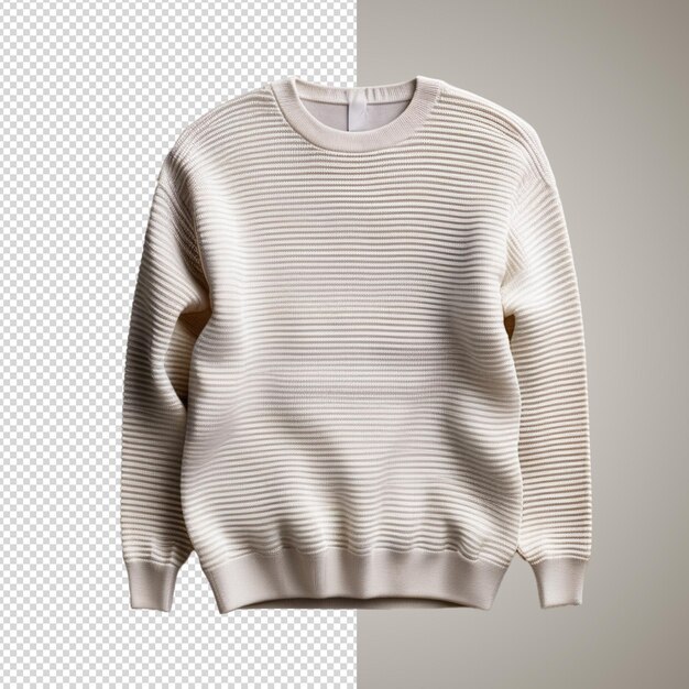 Pullover 3d rendering sullo sfondo trasparente