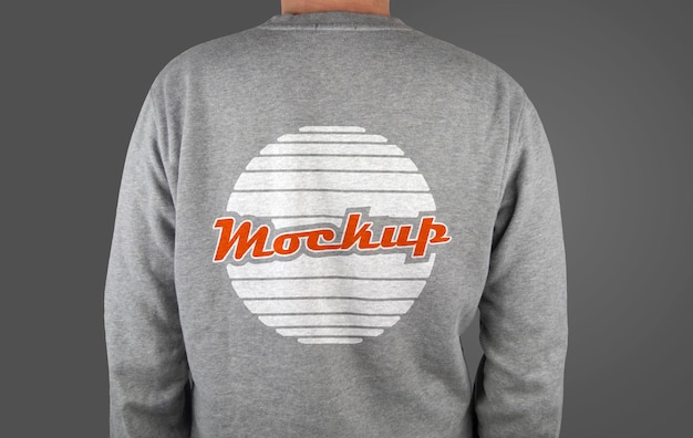 Sweater Mockup Back Side