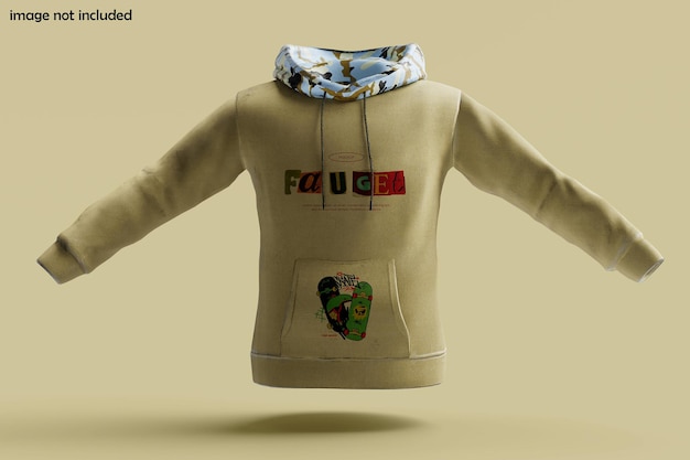 Sweatshirt met capuchon mockup