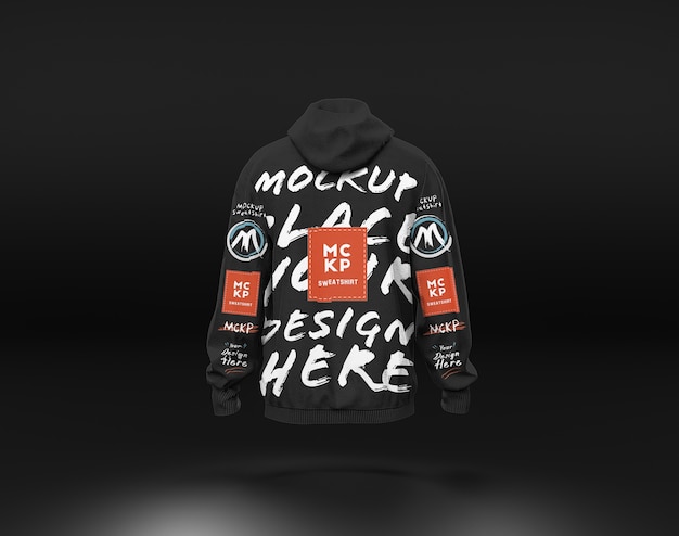 PSD sweatshirt mock-up design