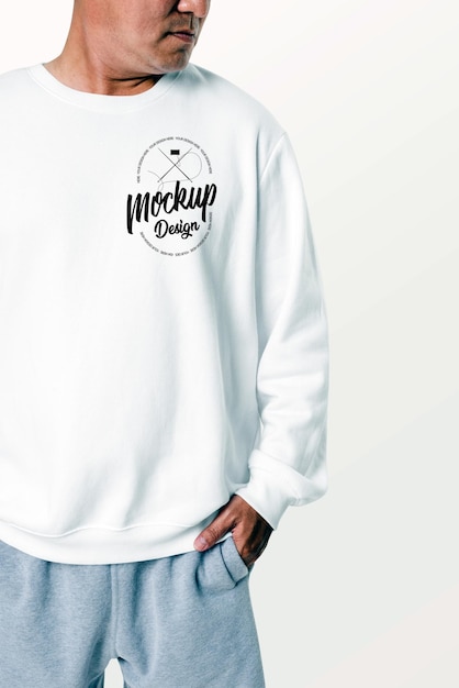 sweatshirt mockup design for branding