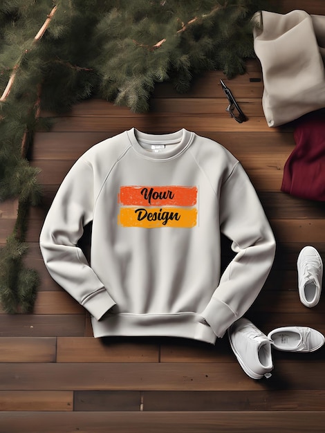 Sweatshirt mockup design