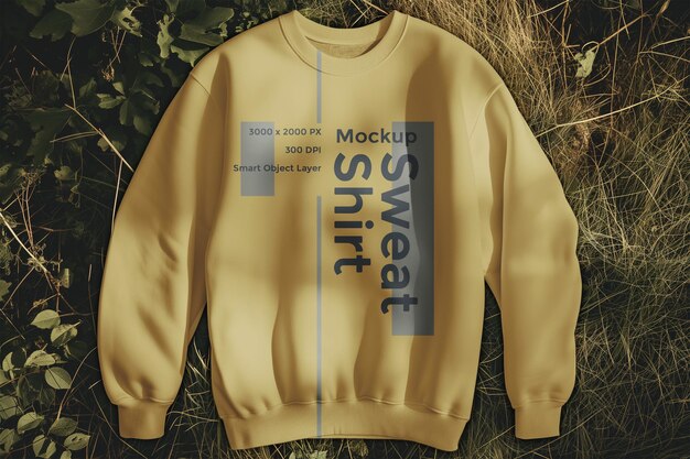 PSD sweatshirt mockup