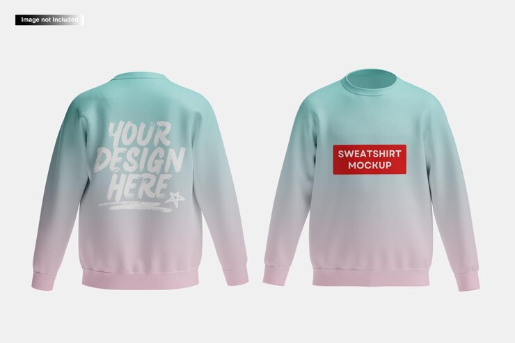 PSD sweatshirt mockup