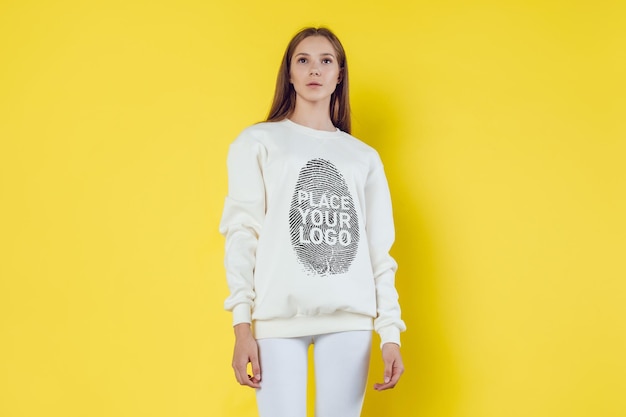 PSD sweatshirt mockup