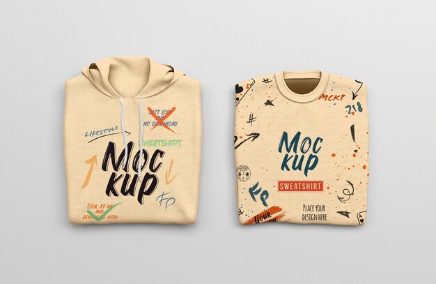 Sweatshirts mock-up design