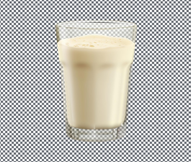 PSD sweet butter milk isolated on transparent background