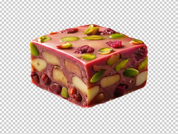 PSD sweet cranberry pistachio fudge