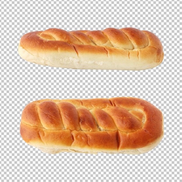 PSD rendering isolato di pane dolce al latte