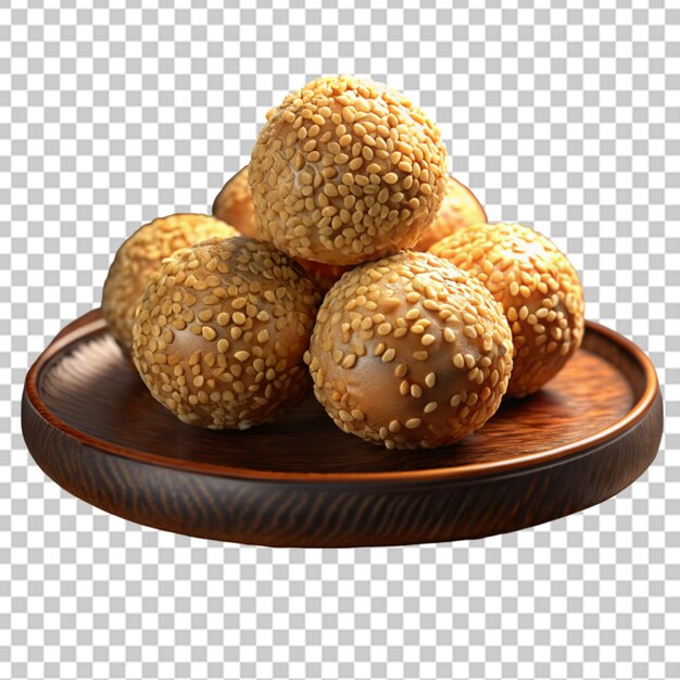 Sweet sesame balls