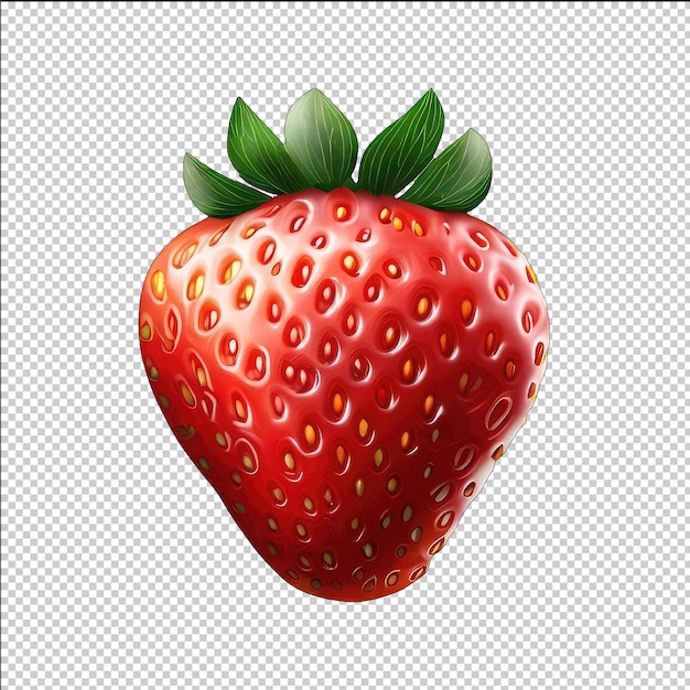 Sweet strawberry graphic for your project