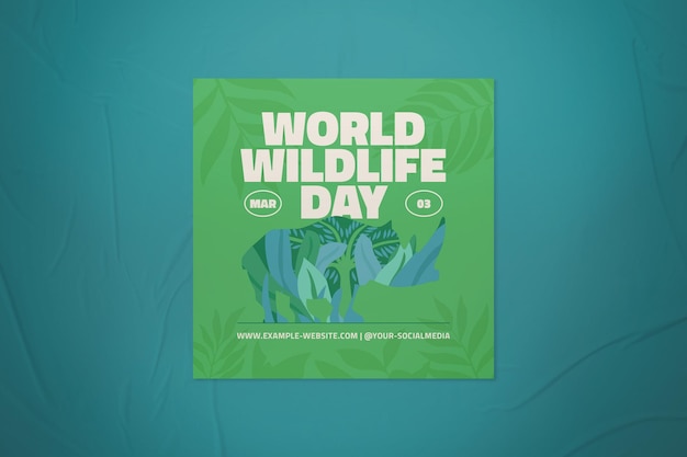 Światowy Dzień Dzikiej Przyrody Na Instagramie