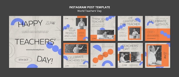 Światowy Dzień Nauczyciela na Instagramie