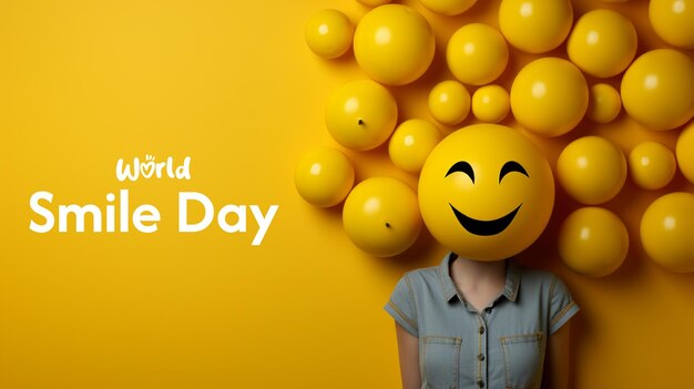Światowy Dzień śmiechu I Tło światowego Dnia Uśmiechu