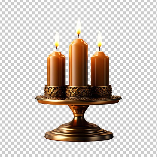 PSD Świece hanukkah menorah