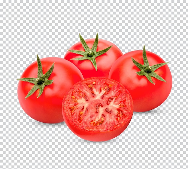 Świeże Pomidory Izolowane Premium Psd