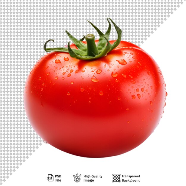 PSD Świeże pomidory wyizolowane na przezroczystym tle
