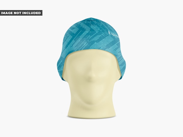 PSD swimming cap mockup