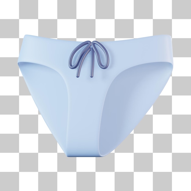 PSD swimwear 3d icon