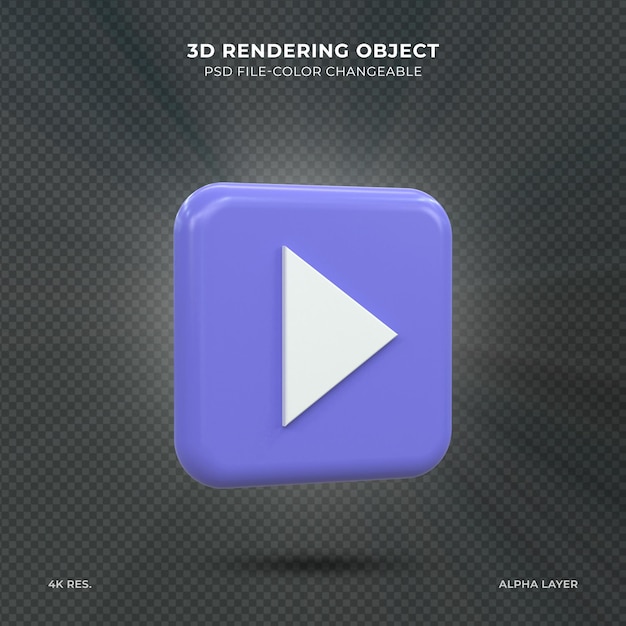 Switch arrow sign ui icon 3d