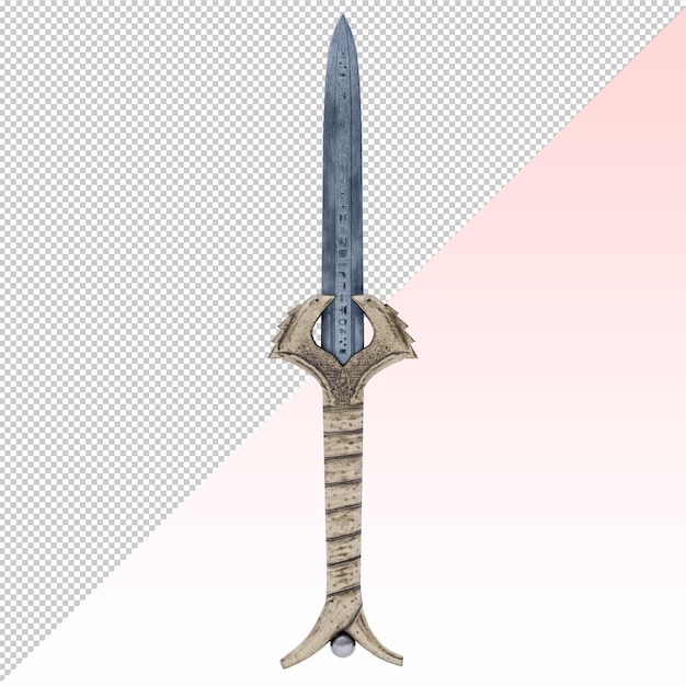 Sword isolated