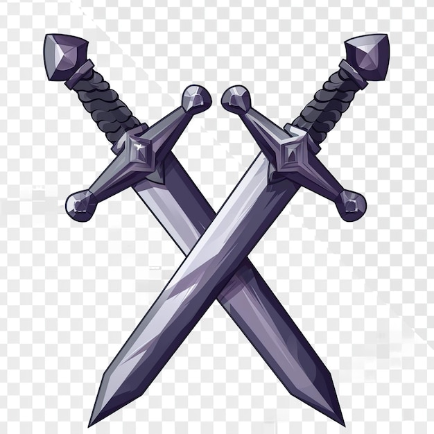 Swords Icon Vfx Friday Style Przezroczyste Tło