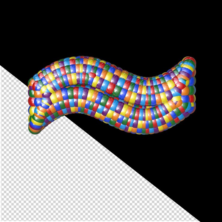 PSD symbol of colored balloons