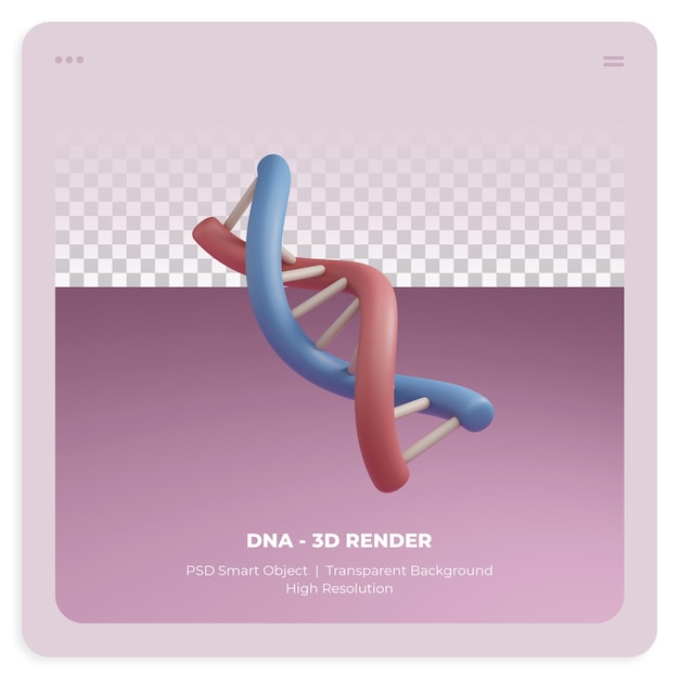 Symbol Dna Renderowania 3d