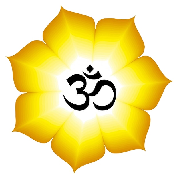 PSD symbol hinduizmu dla indyjskiej kultury i tradycji