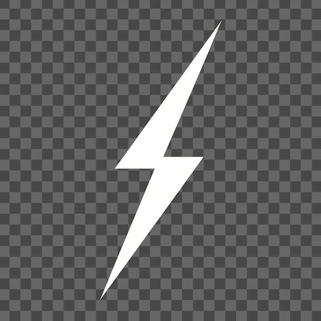 Symbol logo PNG Lightning czarny