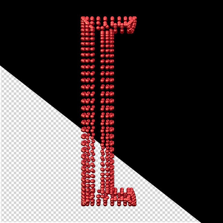 PSD symbol małych czerwonych kul