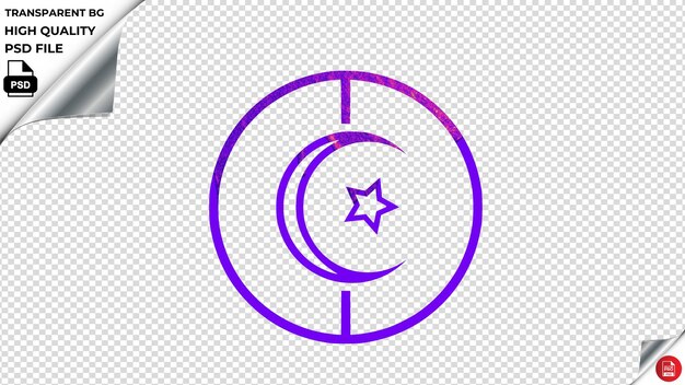 PSD symbol for the moon and the moon