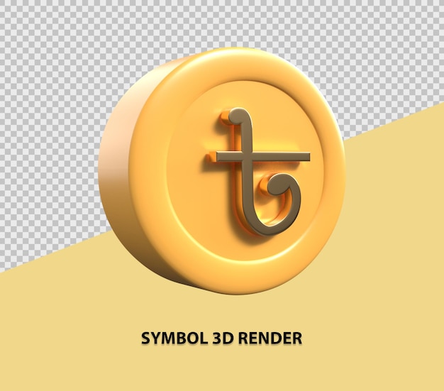 PSD symbol renderowania 3d