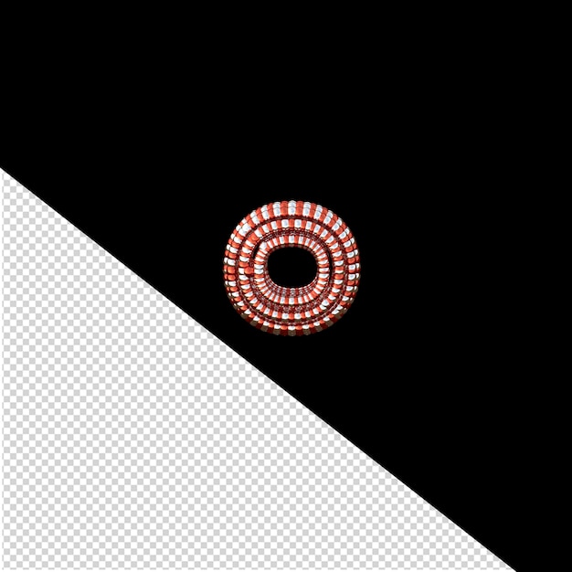 PSD symbol of small silver and red spheres