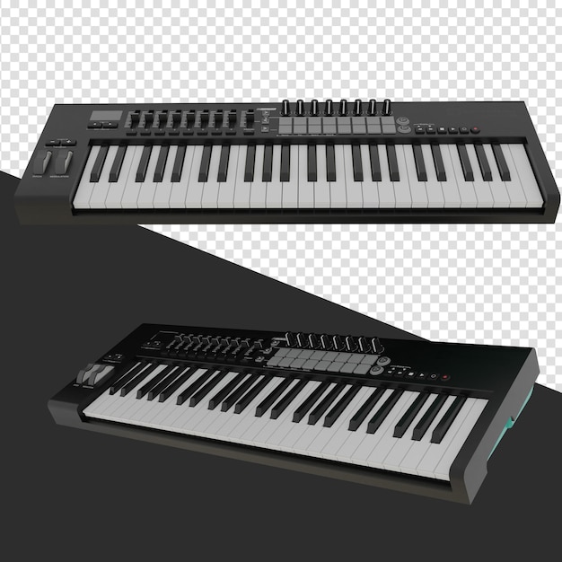 PSD synthesizer 3d render