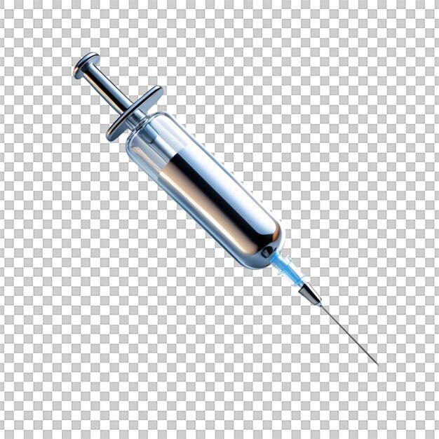 syringe icon 3d rendering isolated on white background for medical and healthcare graphics use