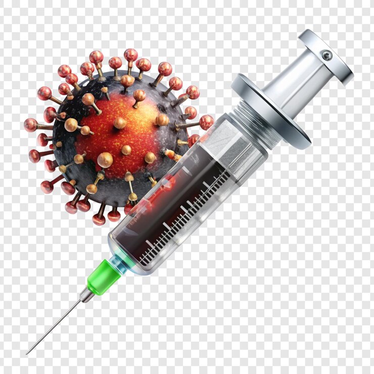 PSD a syringe with a syringe inside of it