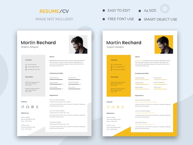 szablon CV