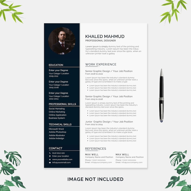 szablon CV