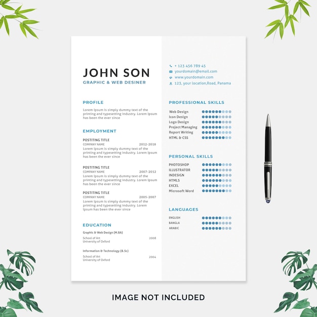 szablon CV