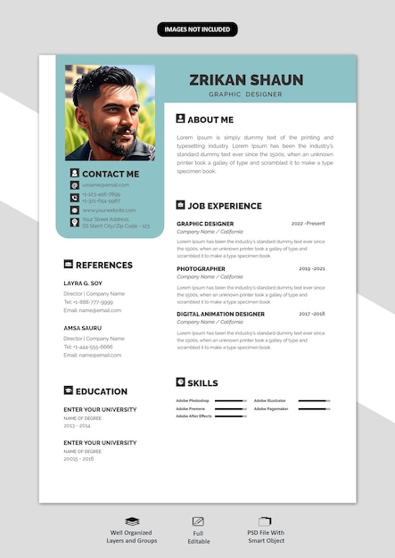 szablon CV