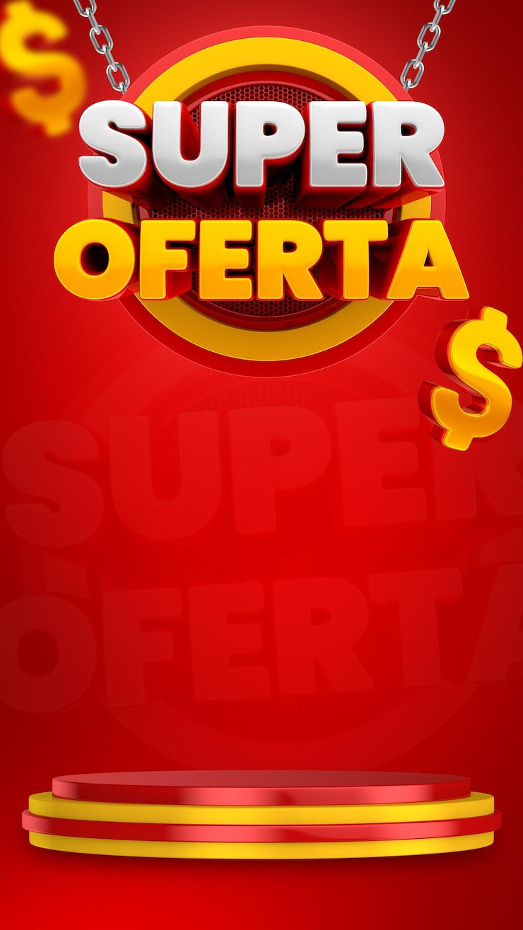 PSD szablon dla super ofert