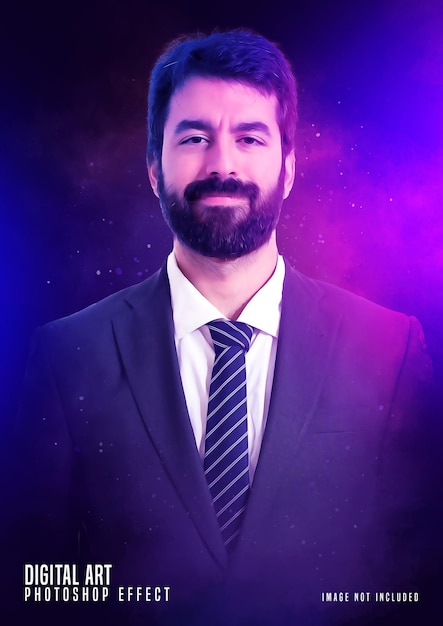 Szablon edycji obrazu Photoshop