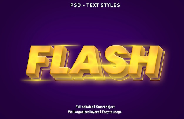 Szablon Efektu Tekstowego Flash