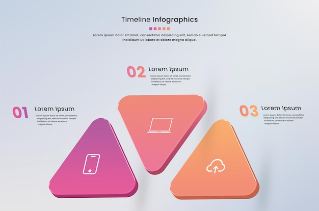 PSD szablon infografiki biznesowej