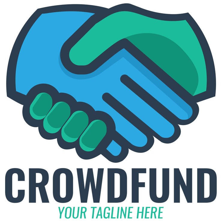 PSD szablon logo crowdfunding