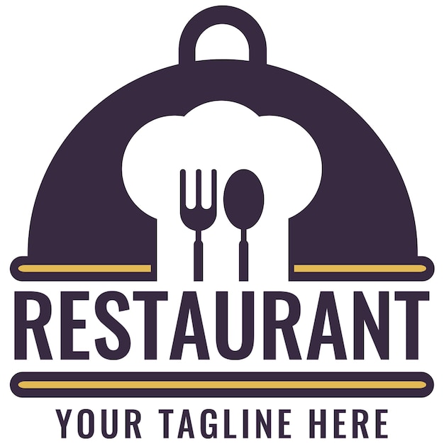 Szablon logo restauracji