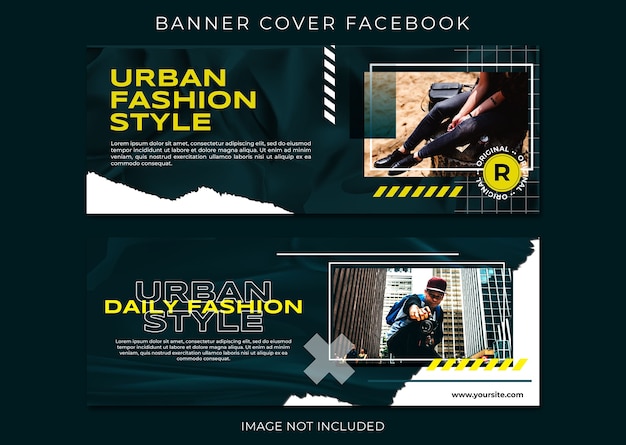 Szablon Okładki Facebook Moda Miejska Moda