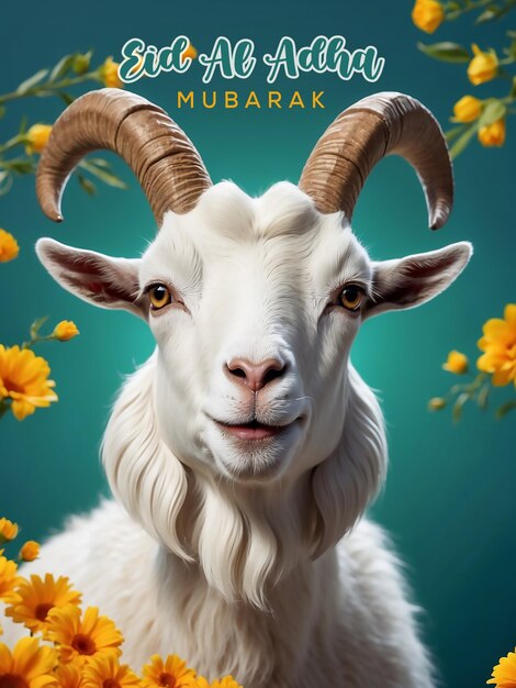 szablon plakatów świątecznych Eid Al Adha Mubarak