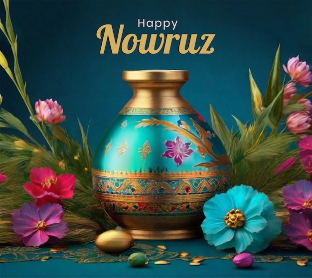 PSD szablon projektu banera psd happy nowruz day